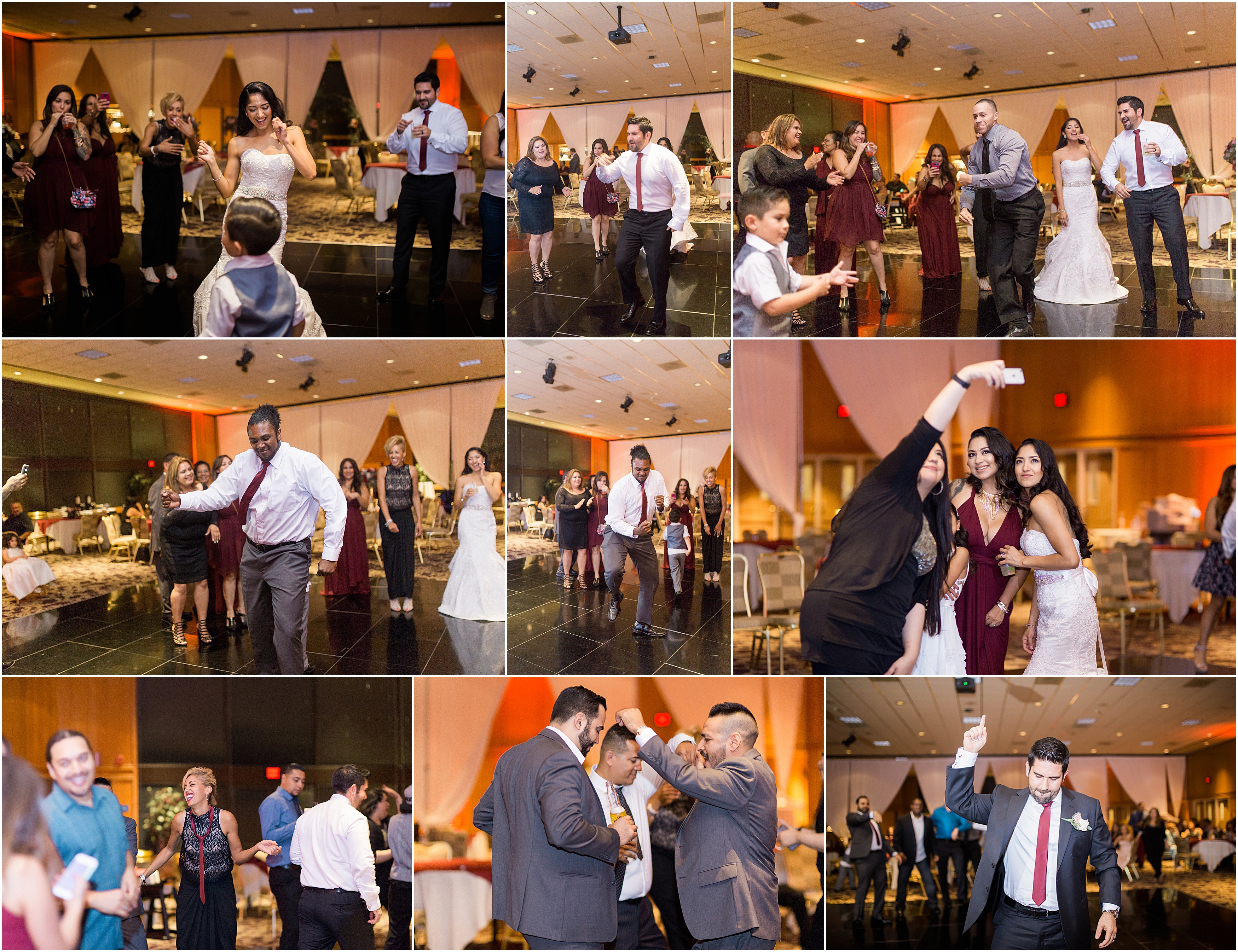 dance party at lakewood centre wedding