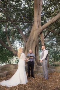 wedding ceremony in Palos verdes