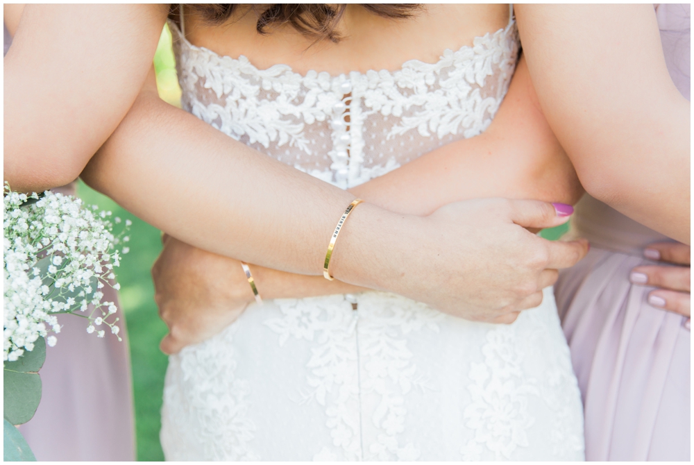 Mantrabrand bracelets for bridesmaids
