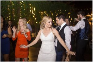bride dancing at wilcox manor wedding